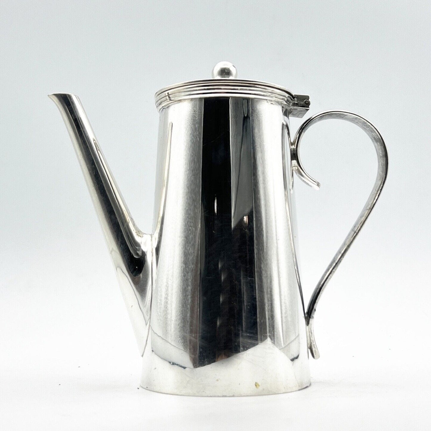 Caffettiera inglese in argento silver plated EPNS Teiera sheffield antico 800 Categoria Sheffield & Argento