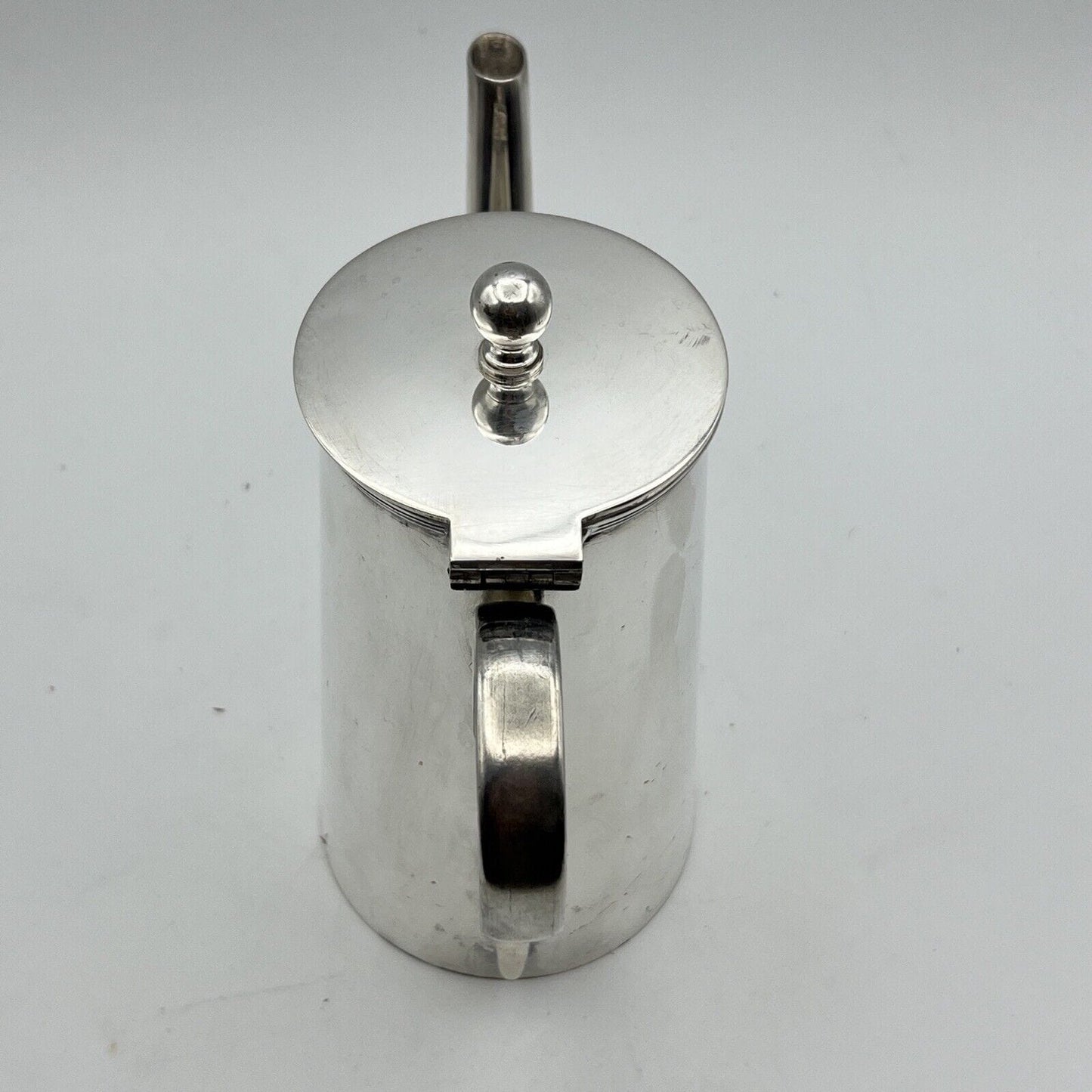 Caffettiera inglese in argento silver plated EPNS Teiera sheffield antico 800 Categoria Sheffield & Argento