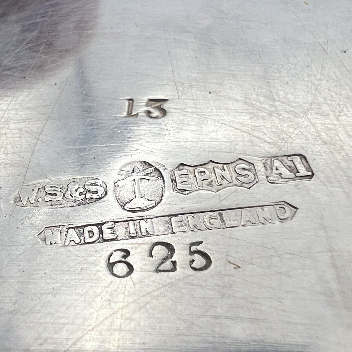 Caffettiera inglese in argento silver plated EPNS Teiera sheffield antico 800 Categoria Sheffield & Argento
