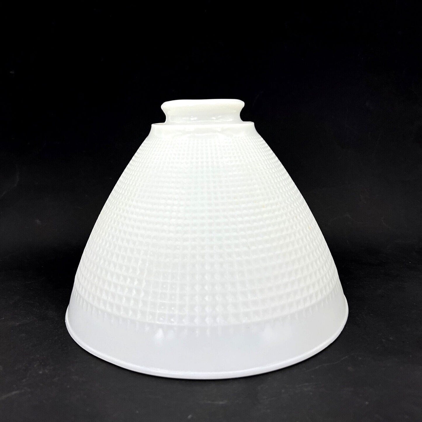 Campana paralume boccia in vetro lattimo ricambio per lampadario Vintage Anni 40 Categoria Lampade Appliques