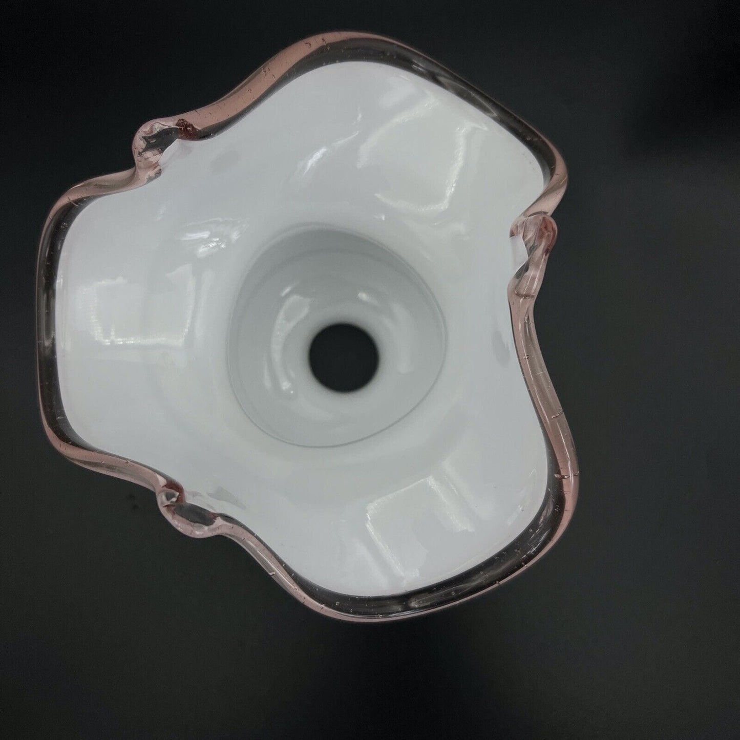 Campana paralume boccia in vetro ricambio per lampadario Vintage Anni 70 80 Rosa Categoria Lampade Appliques