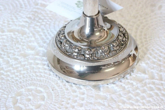 Candelabro antico in argento silver plated candeliere portacandele a 3 fiamme XL Categoria Sheffield & Argento