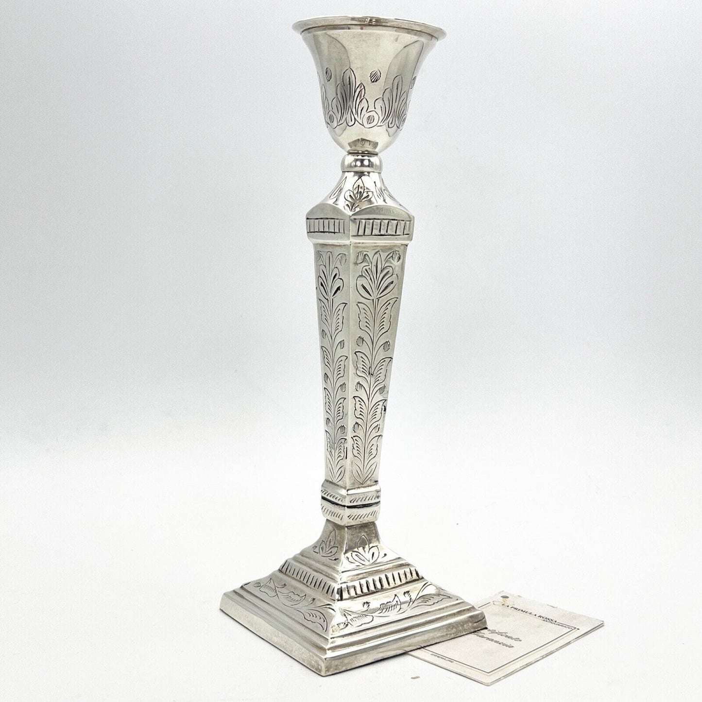 Candelabro in stile antico impero in argento silver plated candeliere Sheffield Categoria Sheffield & Argento