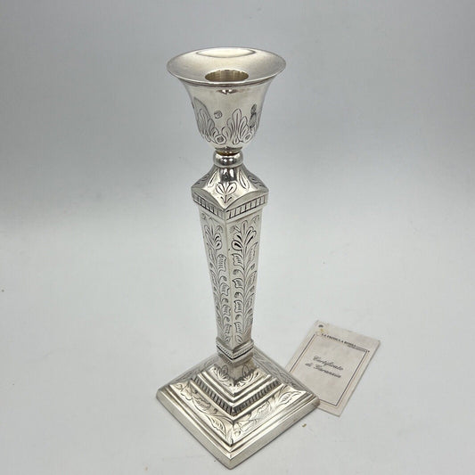 Candelabro in stile antico impero in argento silver plated candeliere Sheffield Categoria  Sheffield & Argento