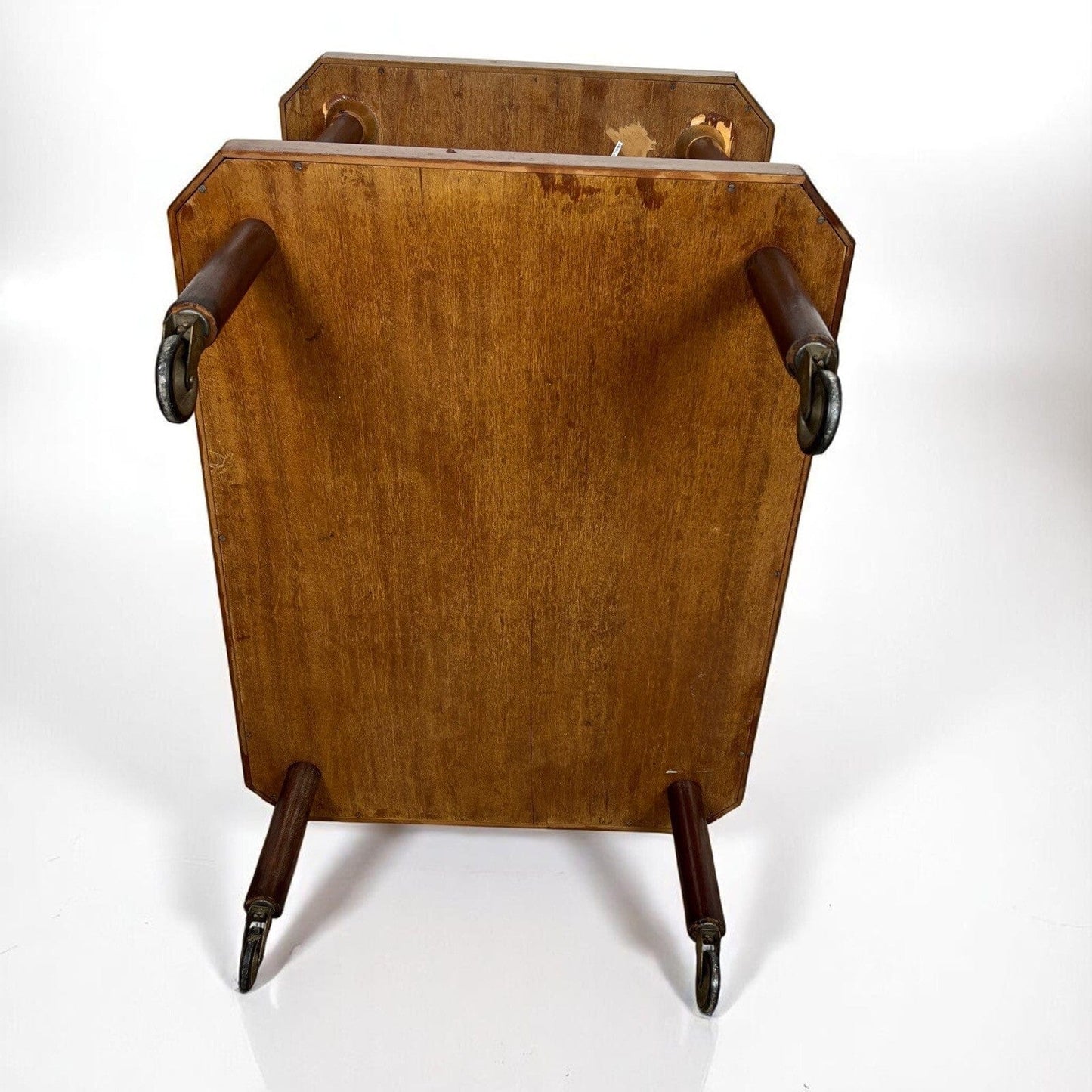 Carrello Bar Antico in Legno Portavivande Vintage Sorrentino Tavolino Intarsi Categoria Carrelli