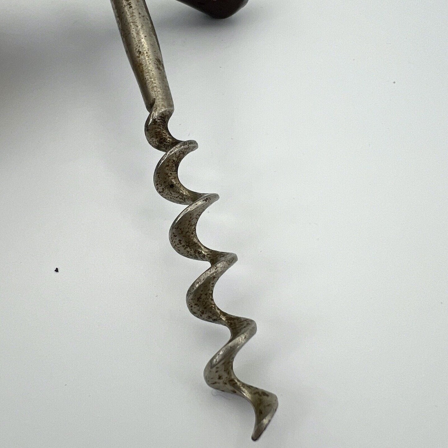 Cavatappi antico inglese da collezione d'epoca in legno vintage tirebouchon 900 Categoria Cavatappi