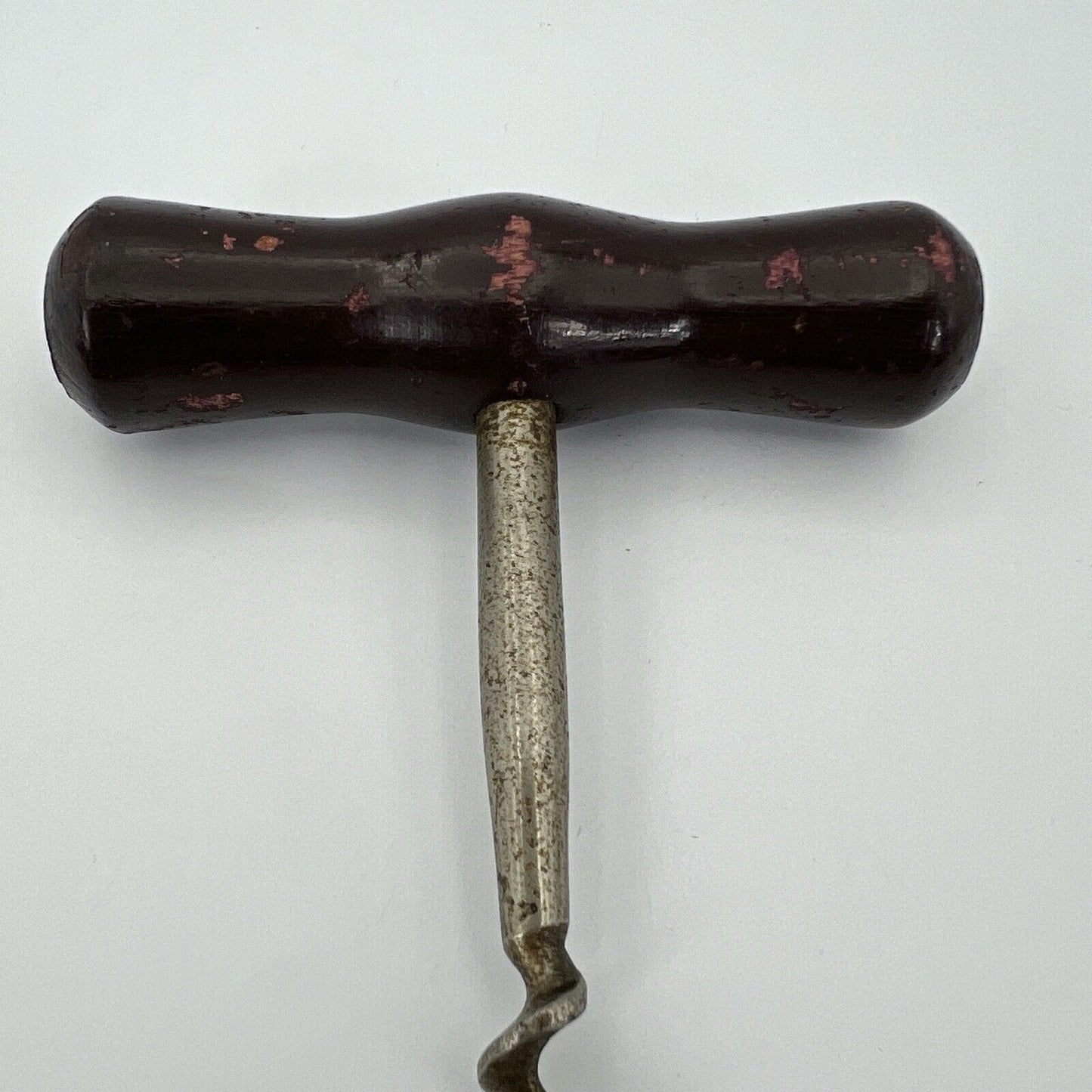 Cavatappi antico inglese da collezione d'epoca in legno vintage tirebouchon 900 Categoria Cavatappi