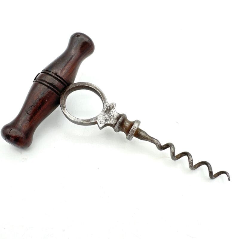 Cavatappi antico inglese da collezione d'epoca vintage tirebouchon 800 anno 1877 Categoria Cavatappi