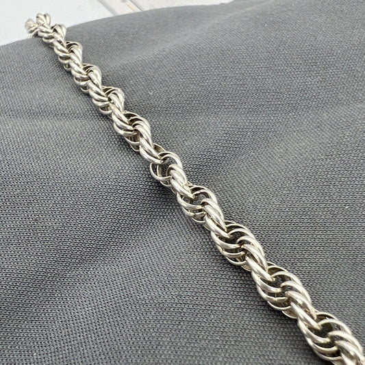 Cavigliera da donna in argento massiccio a torchon 925 vintage Piede Caviglia Categoria Bigiotteria & Accessori