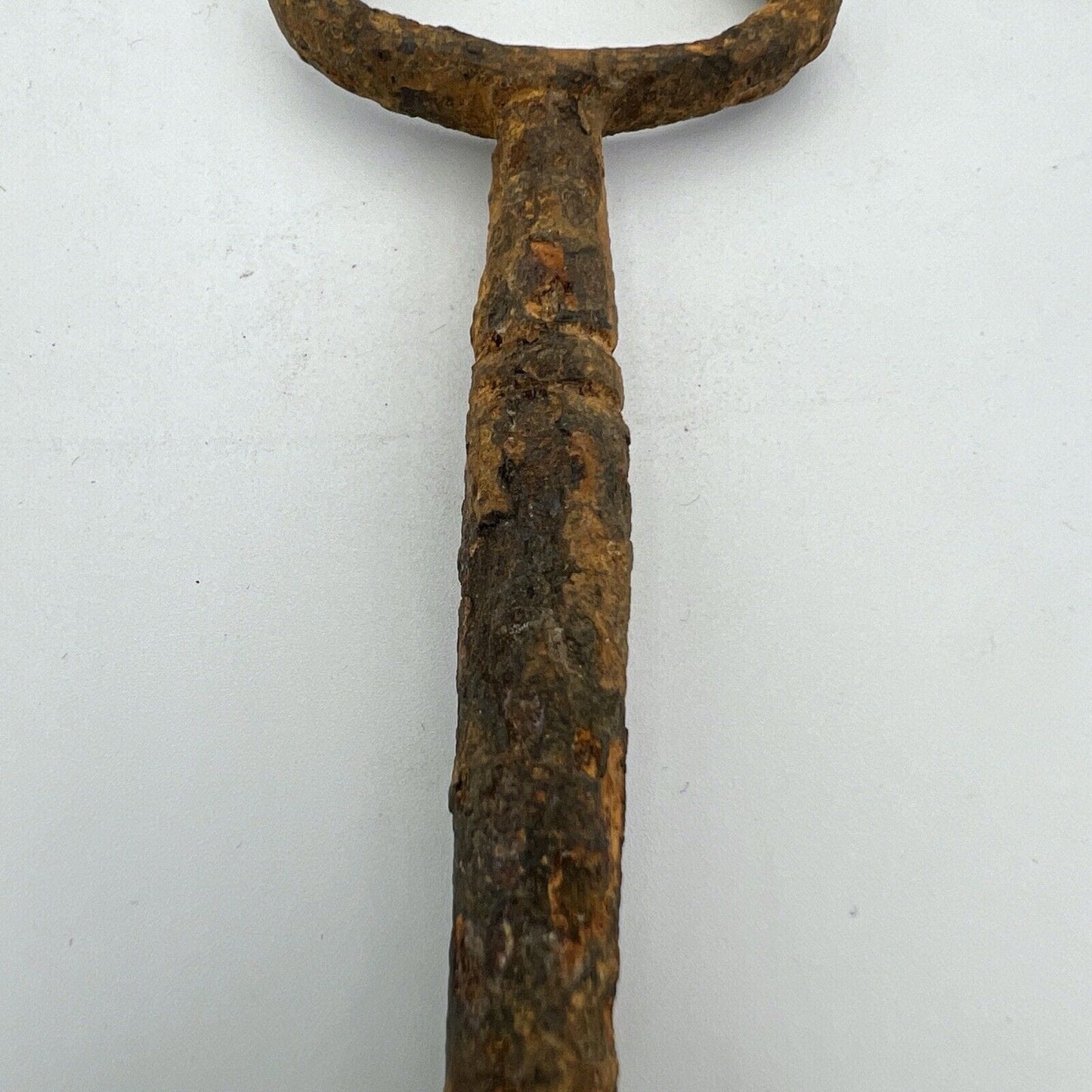 Chiave antica in ferro battuto grande per portone vecchia ferramenta epoca '800 Categoria Accessori & Ferramenta d'epoca