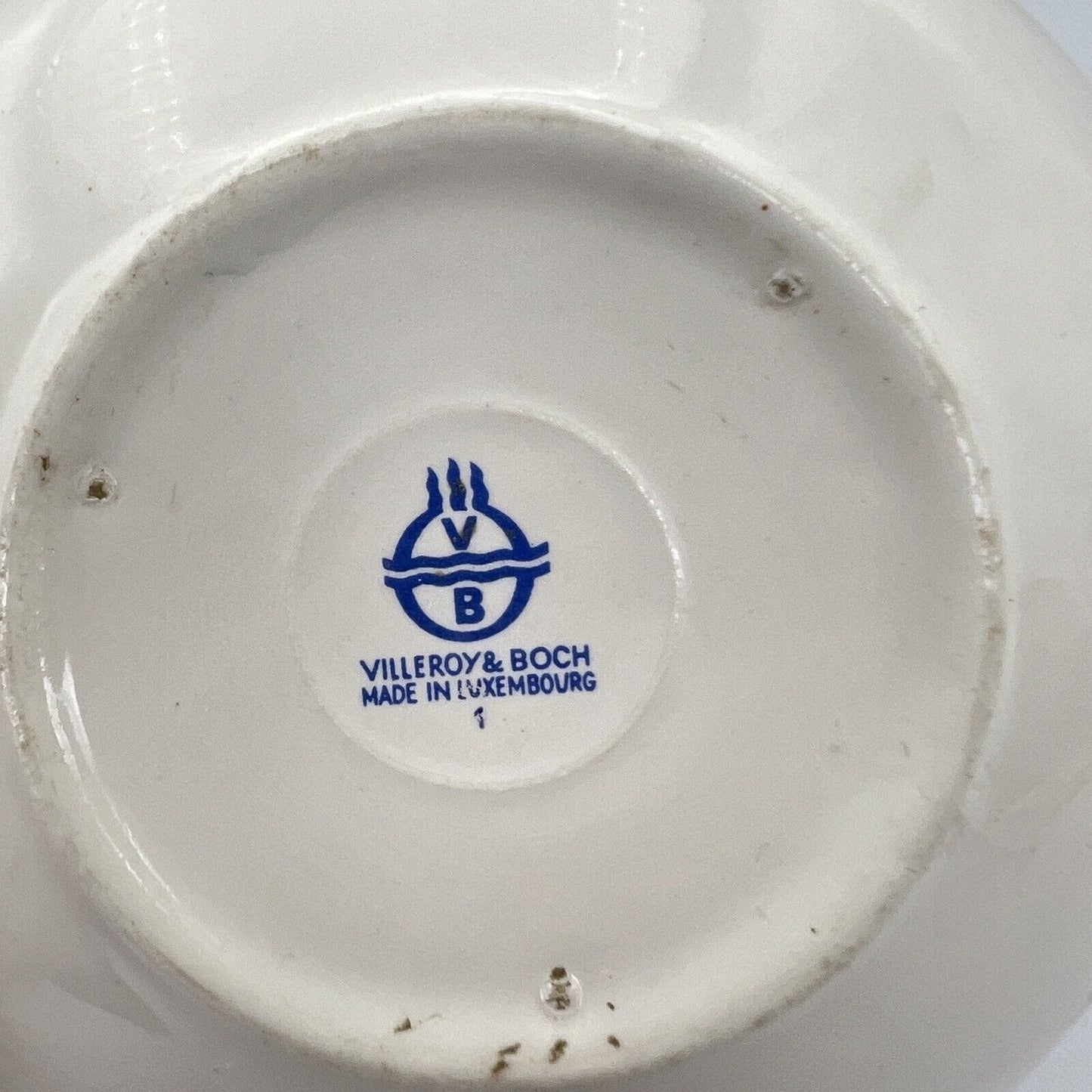 Ciotola Ciotolina antica Tedesca in ceramica anni 60 Villeroy Boch decoro Rose Categoria Zuppiere