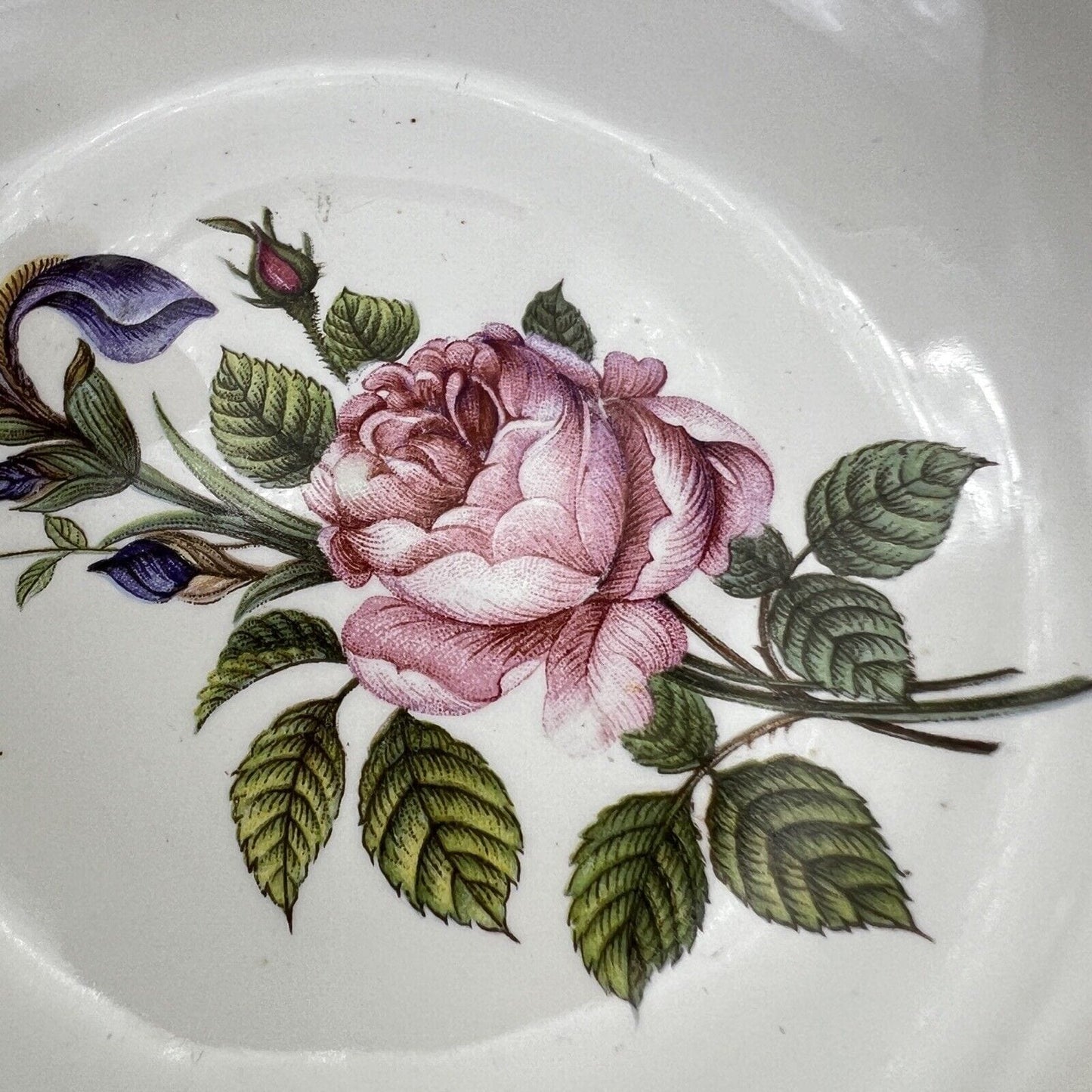 Ciotola Ciotolina antica Tedesca in ceramica anni 60 Villeroy Boch decoro Rose Categoria Zuppiere