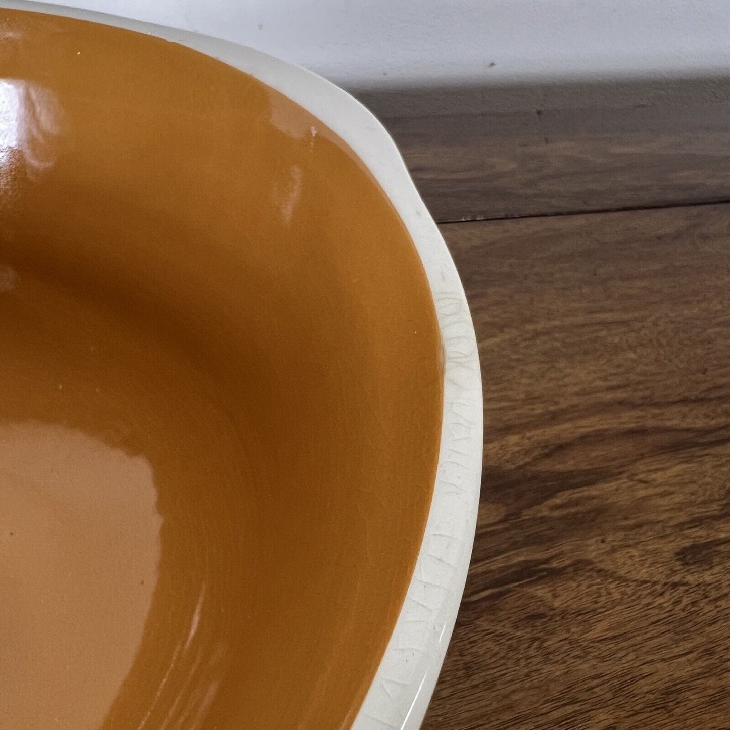 Ciotola vintage anni '60 da per cucina scodella in ceramica panna Insalatiera Categoria Centrotavola e Ciotole