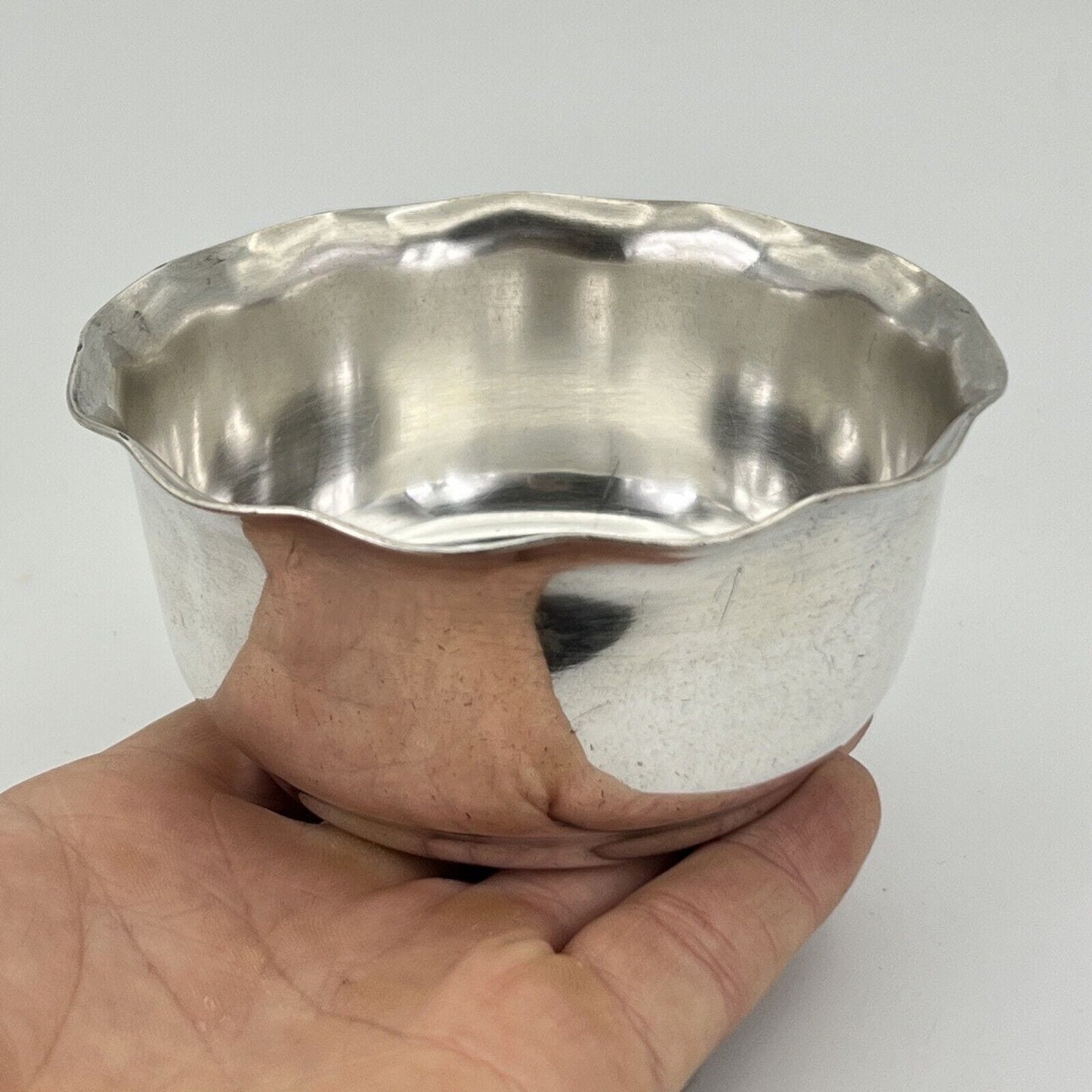 Ciotola vintage in Argento silver plated zuccheriera Ciotolina Calderoni anni 70 Categoria Silver plated sheffield style