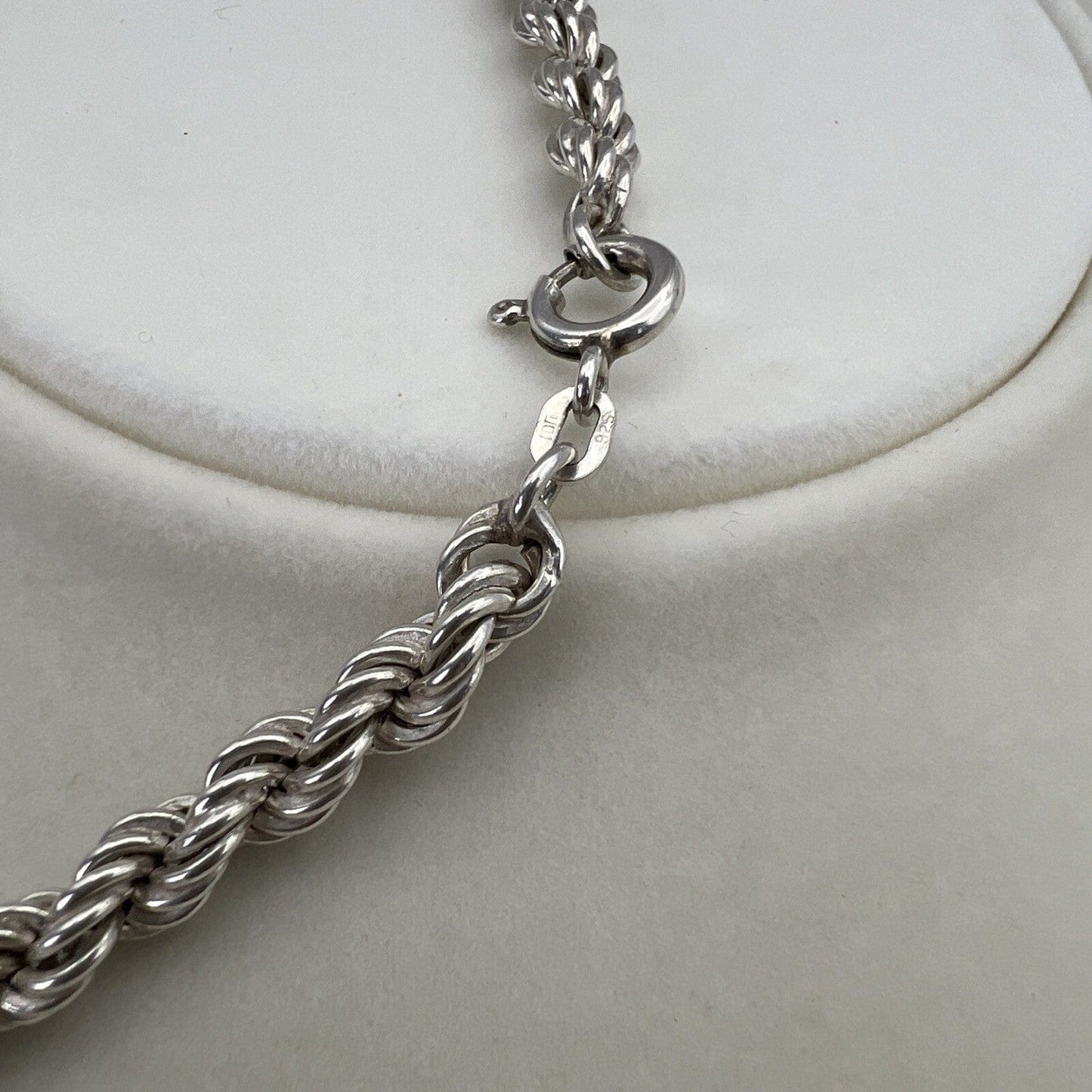 Collana da donna in argento 925 girocollo catena vintage collier a torchon Categoria Bigiotteria & Accessori