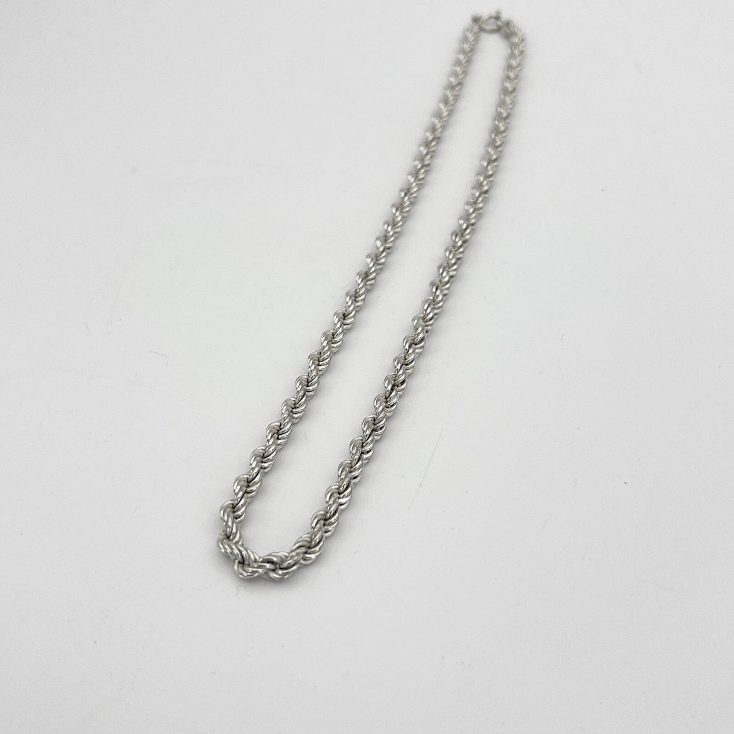 Collana da donna in argento 925 girocollo catena vintage collier a torchon Categoria Bigiotteria & Accessori