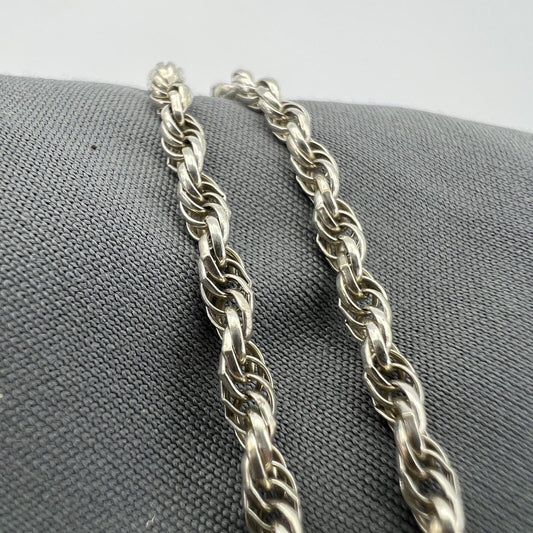 Collana da donna in argento 925 girocollo catena vintage collier a torchon Categoria Bigiotteria & Accessori