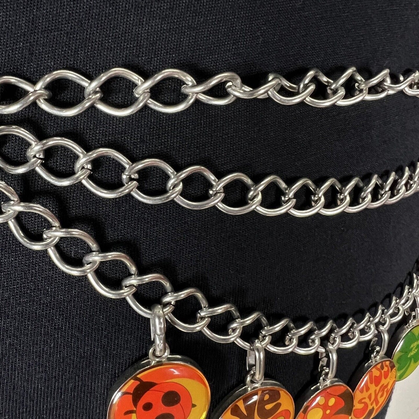 Collana da per donna Cintura pendagli Miss Sixty Hippy Stile Retrò boho anni 70 Categoria Bigiotteria & Accessori