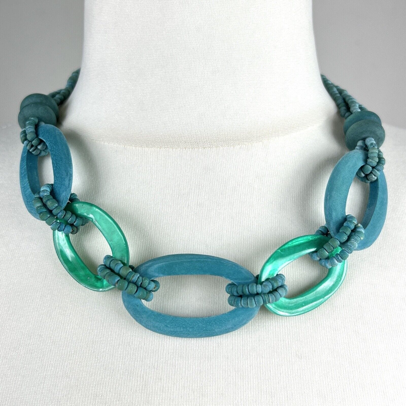 Collana Lunga Turchese - Gioielli - Collane - di Dayan | su Collana Lunga Turchese - Gioielli - Collane - di Dayan | su