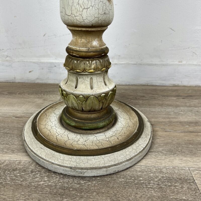 Colonna in legno stile antico Barocco Veneziano porta vaso piedistallo trespolo Categoria Portapiante