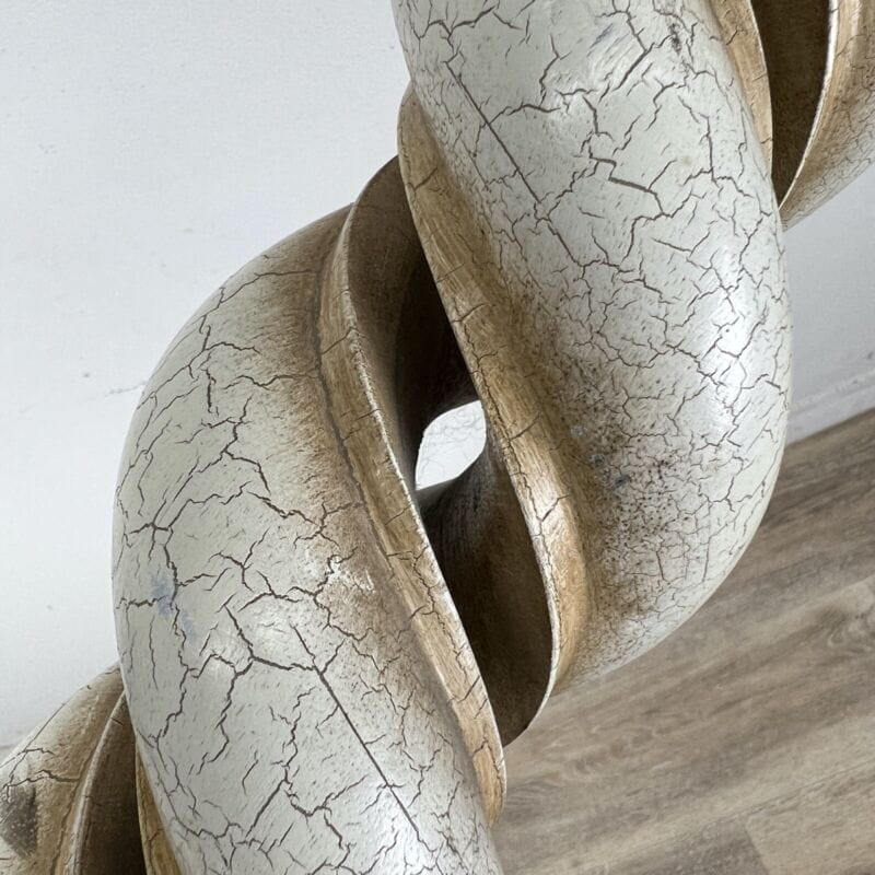 Colonna in legno stile antico Barocco Veneziano porta vaso piedistallo trespolo Categoria Portapiante