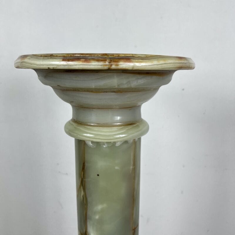 Colonna in marmo di onice stile antico classico porta vaso piedistallo trespolo Categoria Portapiante