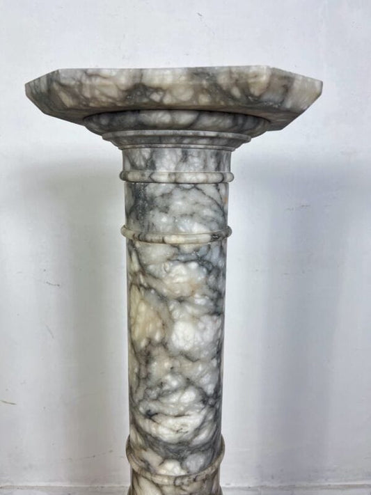 Colonna in marmo stile antico classico 800 porta vaso piedistallo trespolo 900 Categoria Portapiante