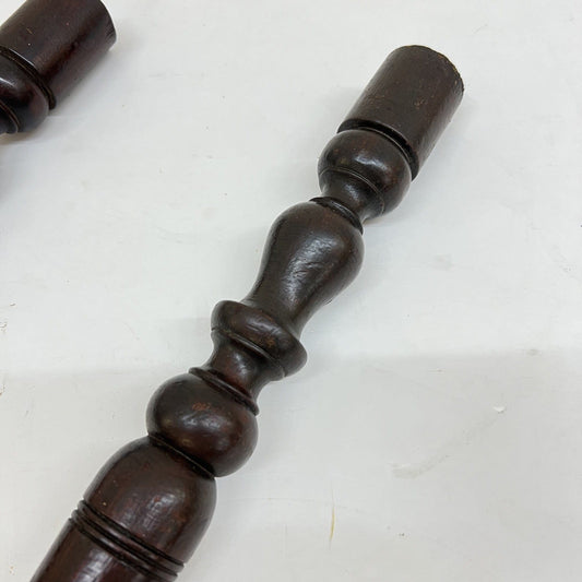 Colonne Antiche colonnine tornite in legno intagli per da restauro d epoca 800 Categoria Cimase-Fregi-Intagli in legno