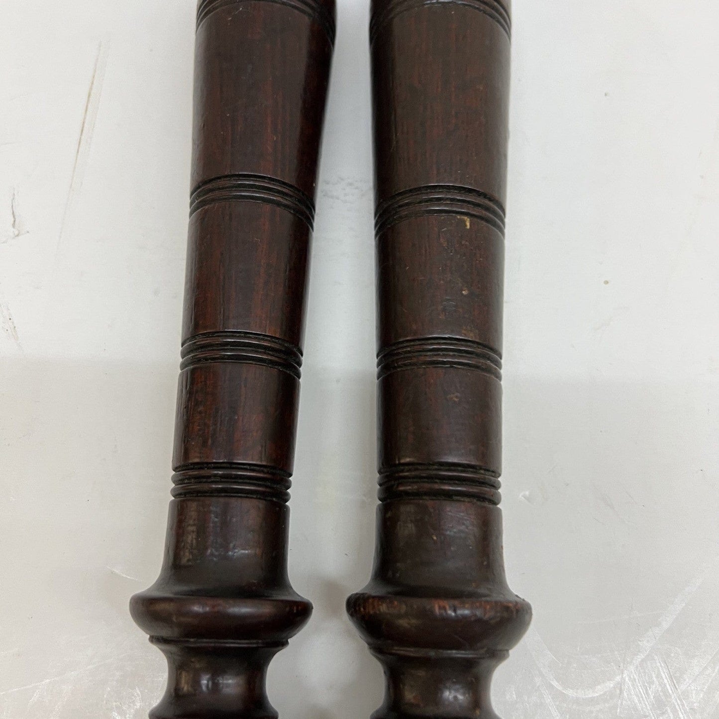 Colonne Antiche colonnine tornite in legno intagli per da restauro d epoca 800 Categoria Cimase-Fregi-Intagli in legno
