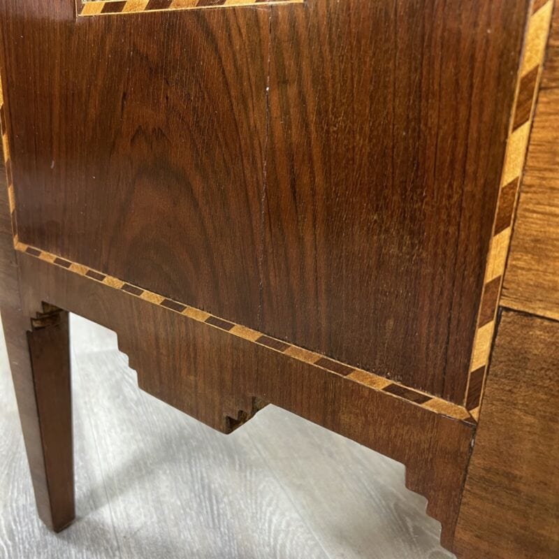 Comò cassettiera antica in stile Luigi XVI intarsiato mobile in legno Maggiolini Categoria Arredamento