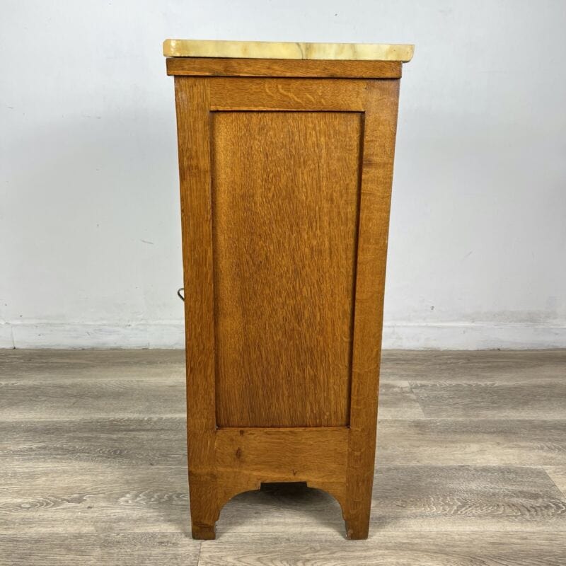 Comodino antico mobiletto mobile in legno stile Liberty porta telefono 900 Categoria Arredamento