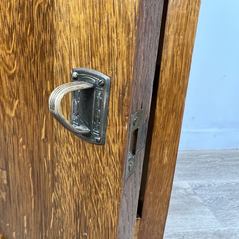 Comodino antico mobiletto mobile in legno stile Liberty porta telefono 900 Categoria Arredamento