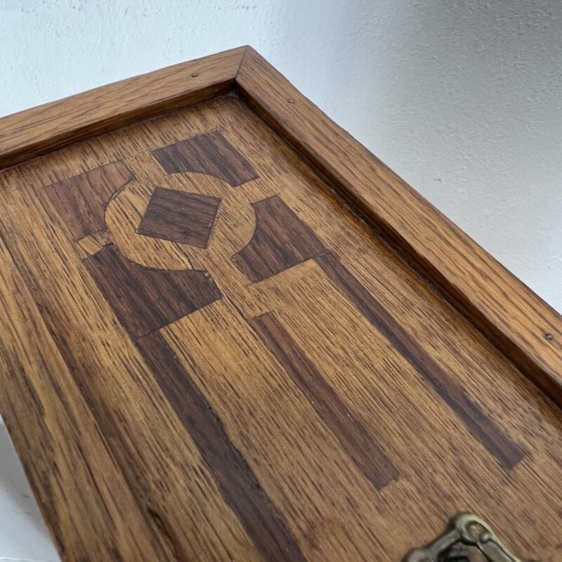 Comodino antico mobiletto mobile in legno stile Liberty porta telefono 900 Categoria Arredamento