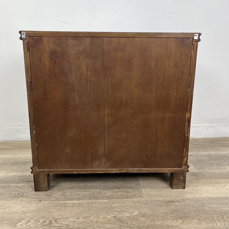 Comodino mobiletto mobile stile Art Deco in legno stile antico porta tv telefono Categoria Comodini