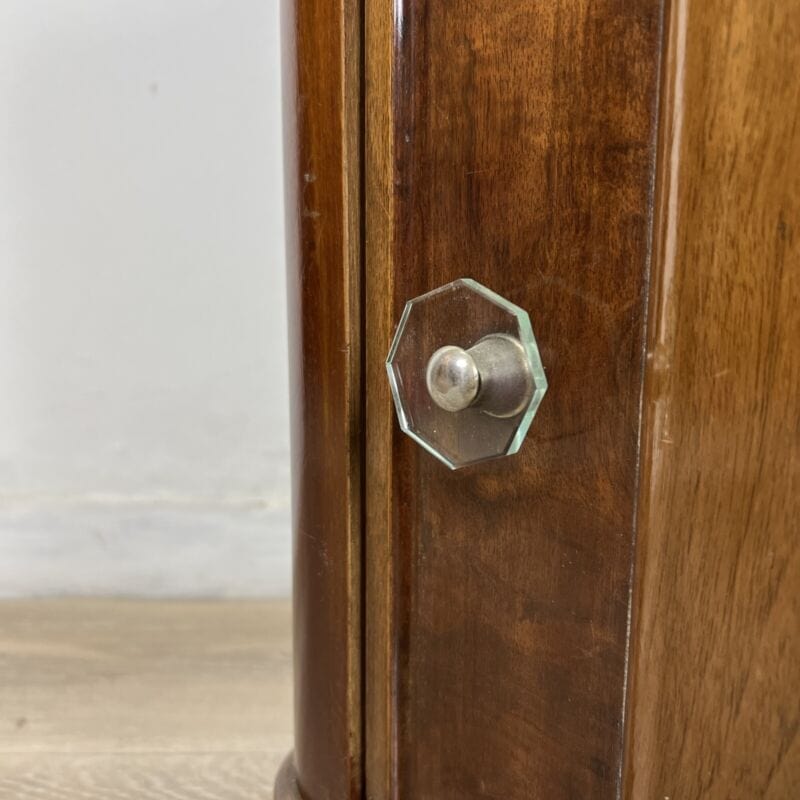 Comodino mobiletto mobile stile Art Deco in legno stile antico porta tv telefono Categoria Comodini