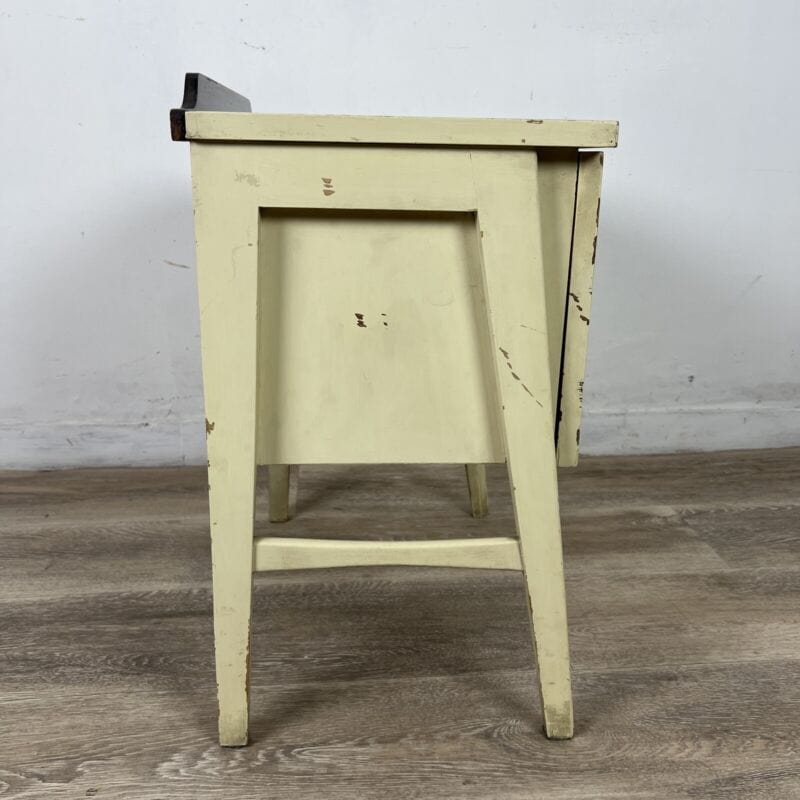 Comodino stile anni 50 Mobiletto vintage in legno modernariato Shabby Chic Categoria Comodini