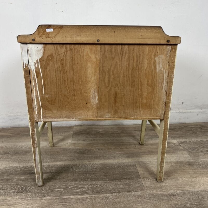 Comodino stile anni 50 Mobiletto vintage in legno modernariato Shabby Chic Categoria Comodini