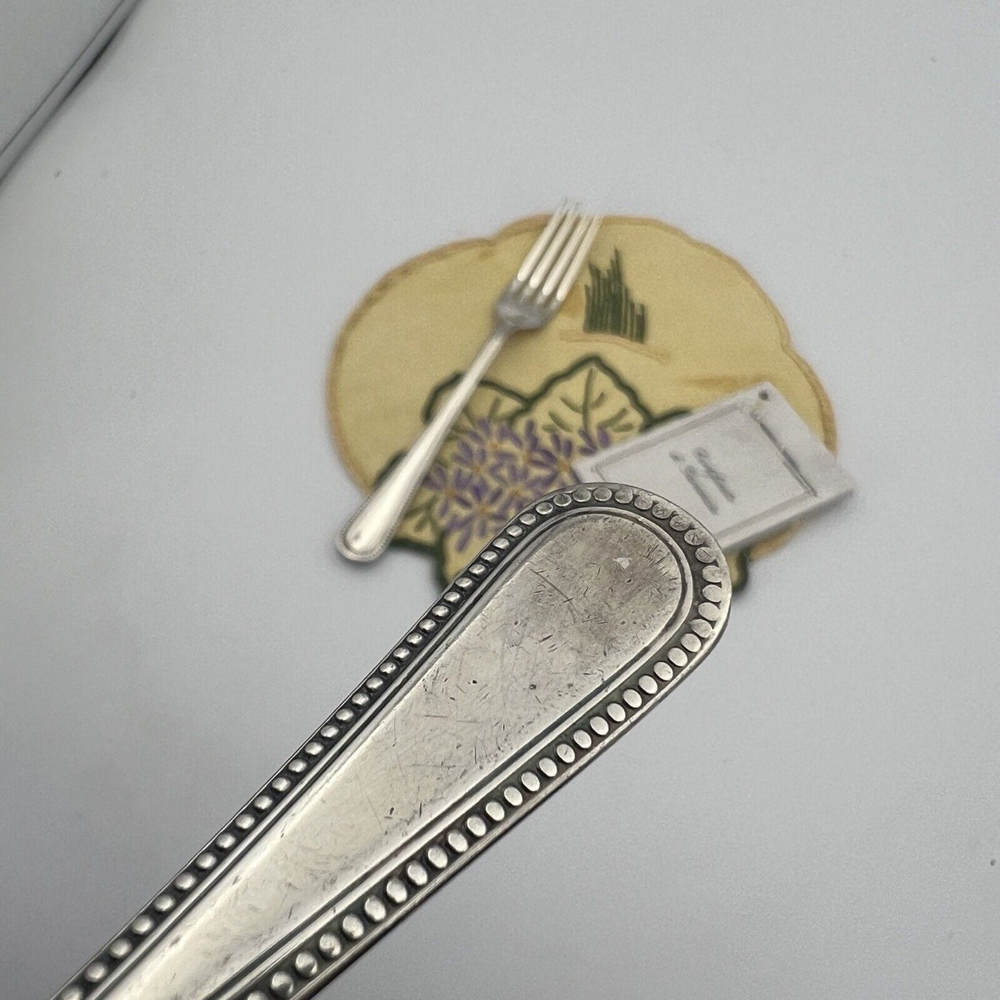 Coppia di forchette in Argento silver plated Sheffield Stile 800 Antiche Categoria Sheffield & Argento