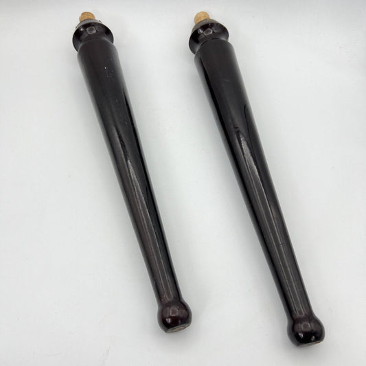 Coppia di Gambe Colonne Antiche Tornite in legno Fregi per Restauro anni 50 Categoria Cimase-Fregi-Intagli in legno