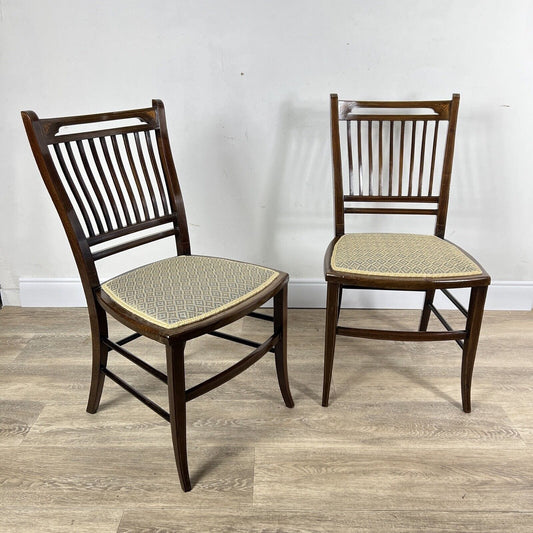 Coppia Sedie antiche di antiquariato in legno primi 900 da salotto ingresso Categoria Sedie