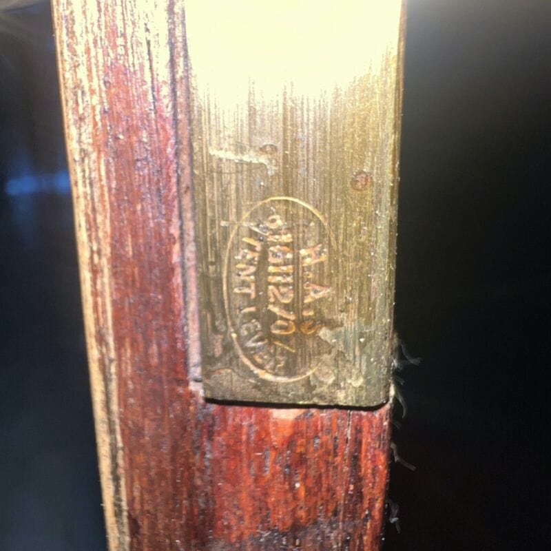 Credenza Antica mobile libreria grande Vetrina d'epoca 800 inglese legno mogano Categoria Servante - Servantini