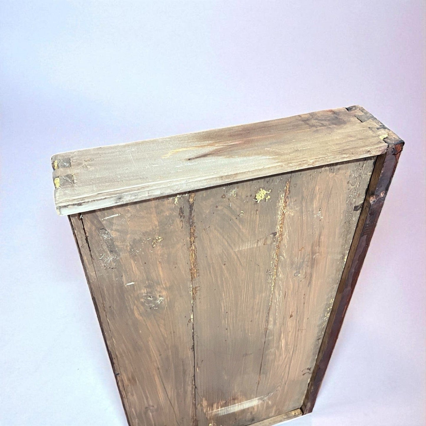 Credenza antica mobile libreria vetrina d'epoca in stile inglese 800 Trumeau Categoria Vetrine