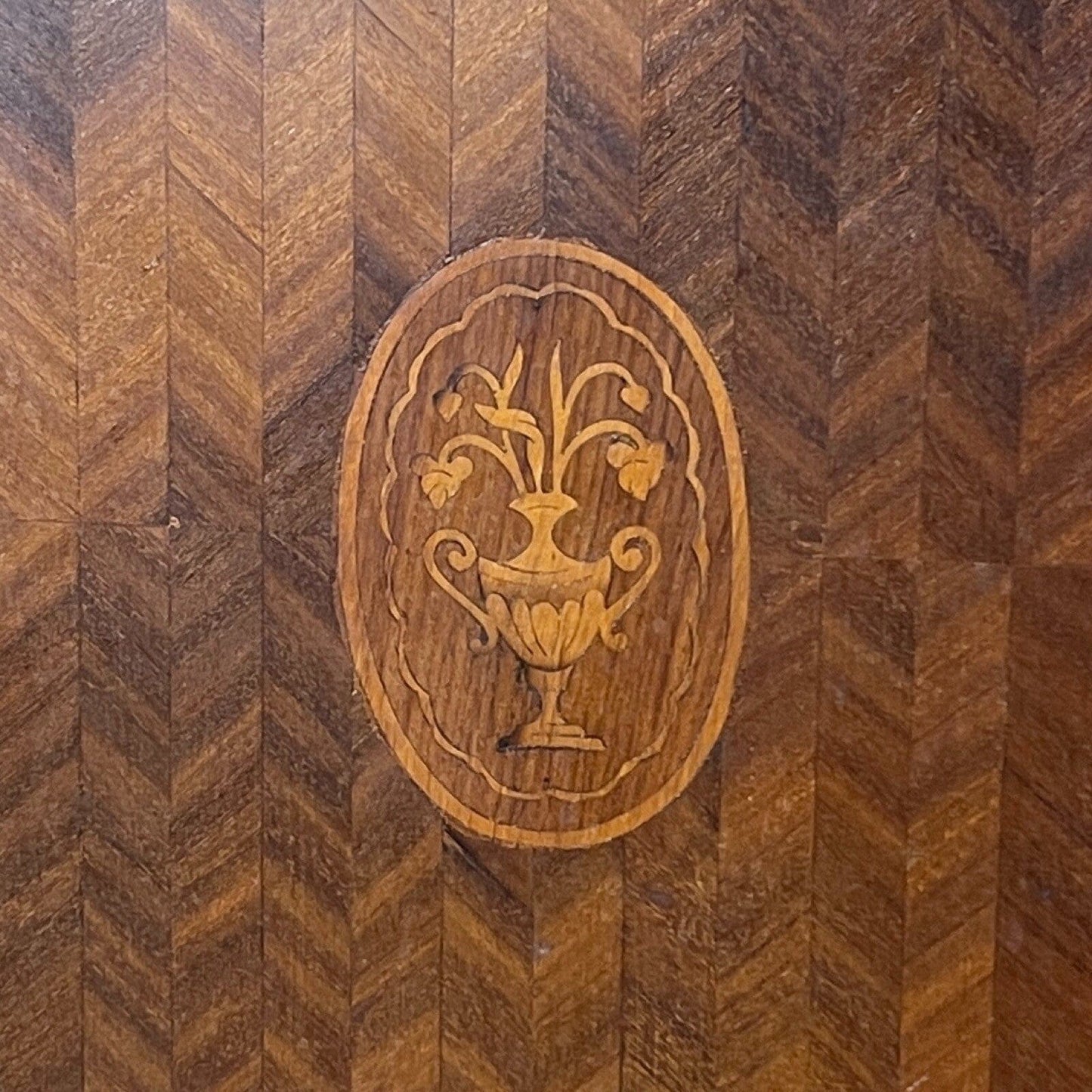 Credenza in Stile Antico Luigi XVI legno intarsiata mobile Consolle Madia '900 Categoria Servante - Servantini
