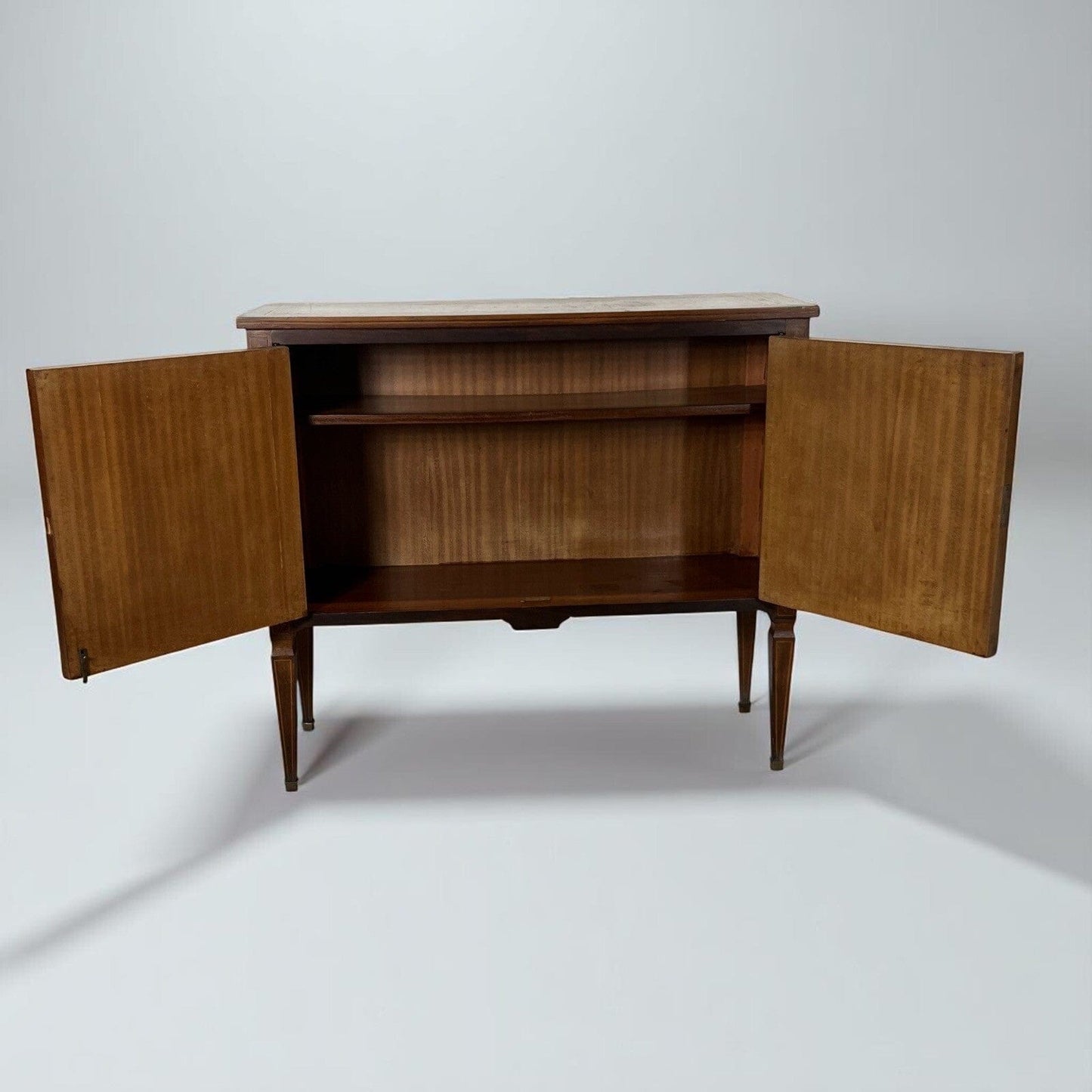 Credenza in Stile Antico Luigi XVI legno intarsiata mobile Consolle Madia '900 Categoria Servante - Servantini