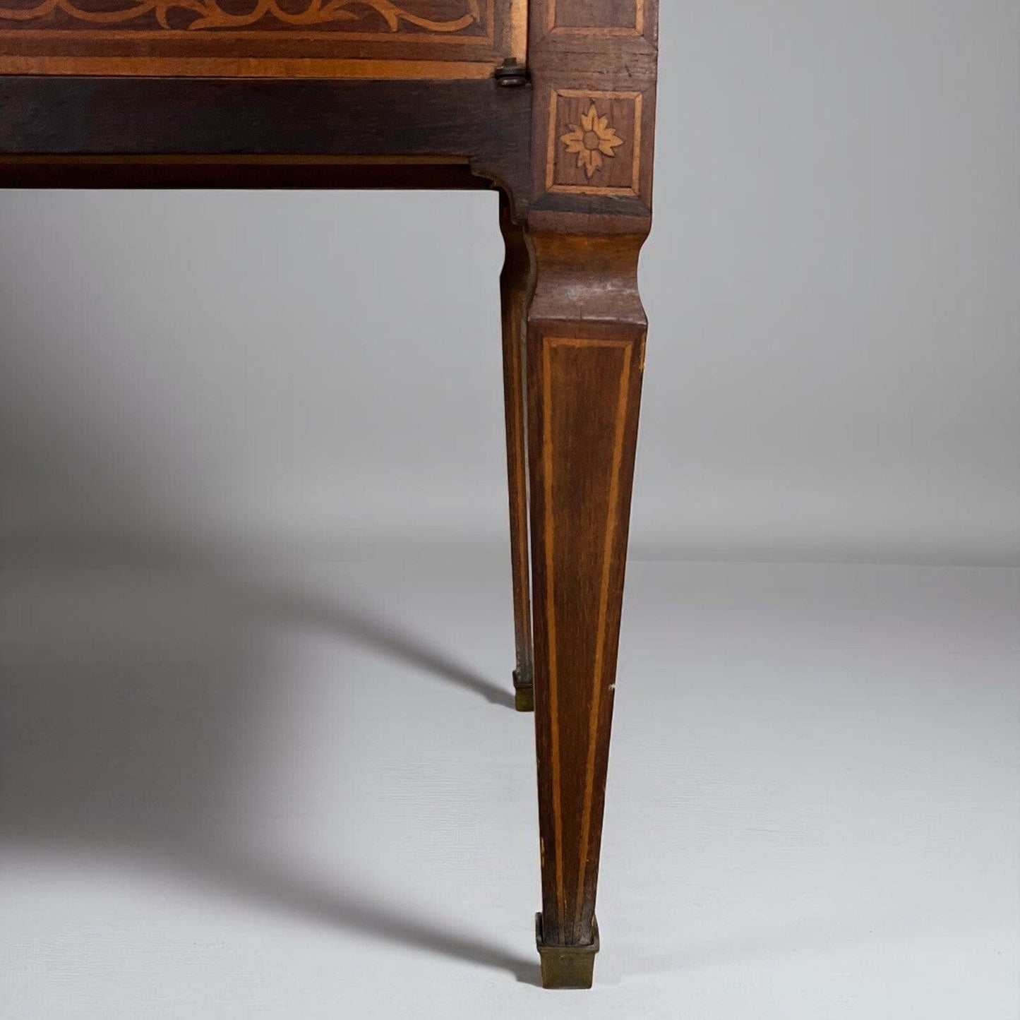 Credenza in Stile Antico Luigi XVI legno intarsiata mobile Consolle Madia '900 Categoria Servante - Servantini