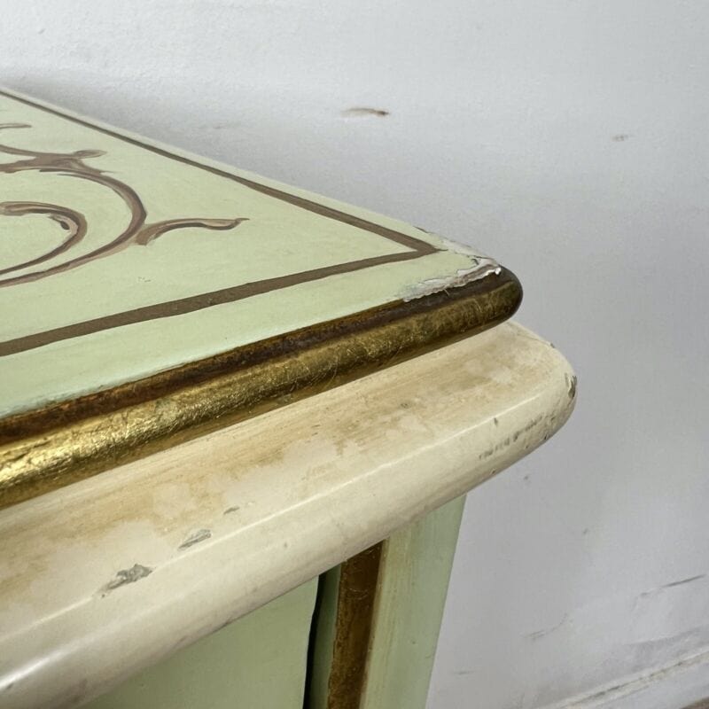 Credenza servante veneziana mobile stile antico servantino laccato e dipinto Categoria Servante - Servantini