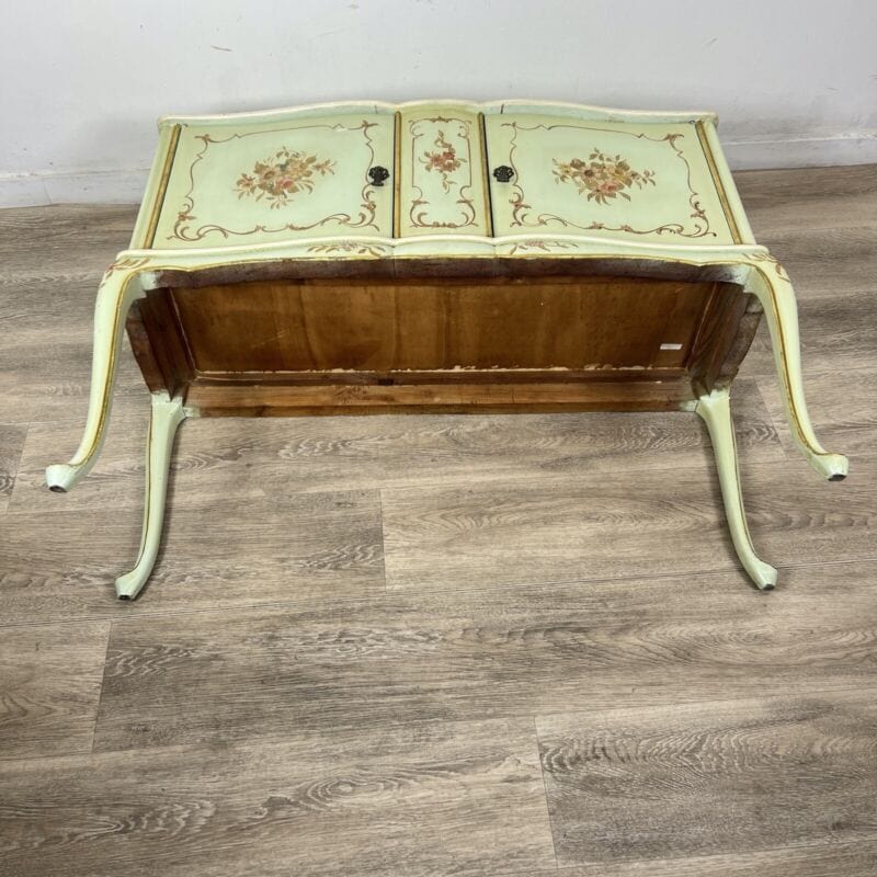 Credenza servante veneziana mobile stile antico servantino laccato e dipinto Categoria Servante - Servantini