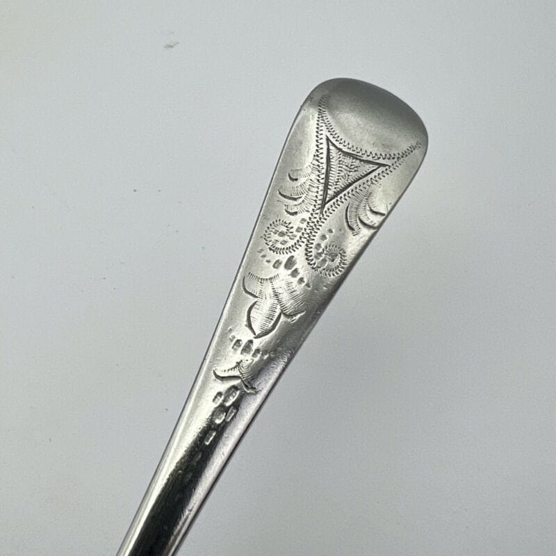 Cucchiaino cucchiaio in argento sheffield antica Paletta posata silver plate 900 Categoria Sheffield & Argento