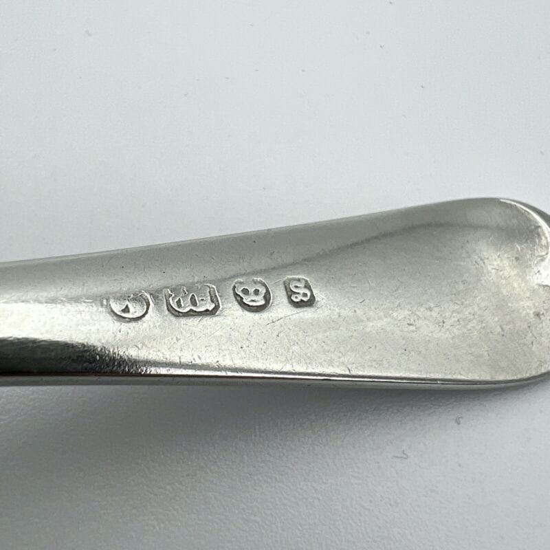 Cucchiaino cucchiaio in argento sheffield antica Paletta posata silver plate 900 Categoria Sheffield & Argento