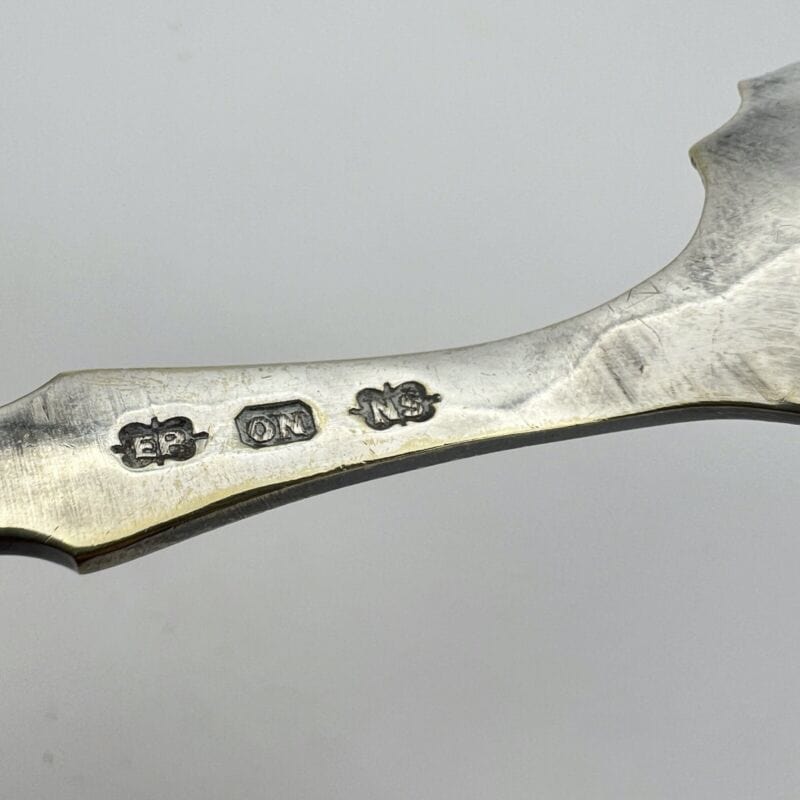 Cucchiaino in argento sheffield antico 900 silver plate posata inglese da tavola Categoria Sheffield & Argento
